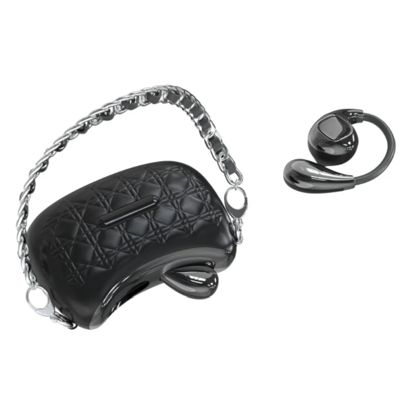 Fashion Stable Strong Noise Isolation Wireless Bluetooth 5.4 Hanging Ear-Hook Ows Earbuds for Clear Communication with Noise Reduction