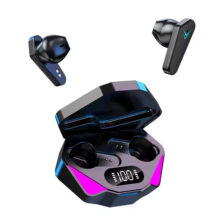 Fashiontrue Waterproof Tws Bass Headset X15 5 5.1 Mini Wireless Earphone Gaming Tws Earbuds with Charging Box
