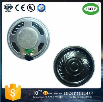 Fbf36-5tb 36mm 16ohm Mini 1W Flat Mylar Speaker RoHS (FBELE)