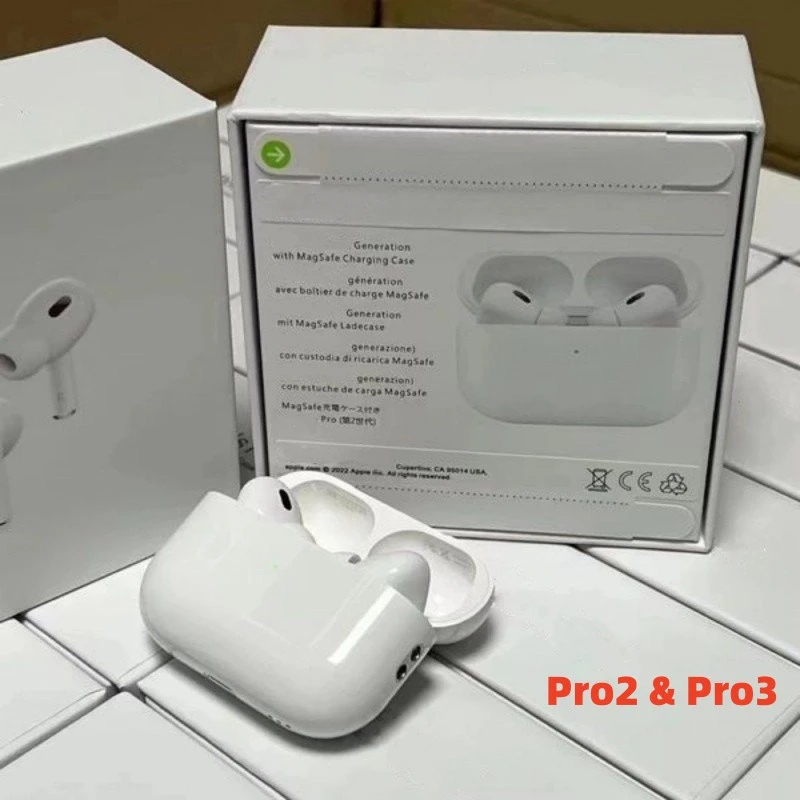 Fe (Top-level-version) Factory Wholesale PRO3 PRO2 Anc Tws Noise Cancel Wireless Bluetooth Earphone Headset Earbuds Stereo Headphone Air PRO Max 2 3 4 Pods