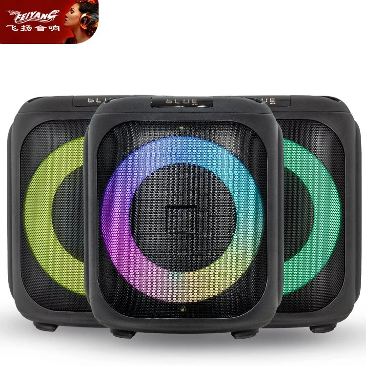 Feiyang New Portable Exclusive Party 6.5 Inch LED Light Speaker