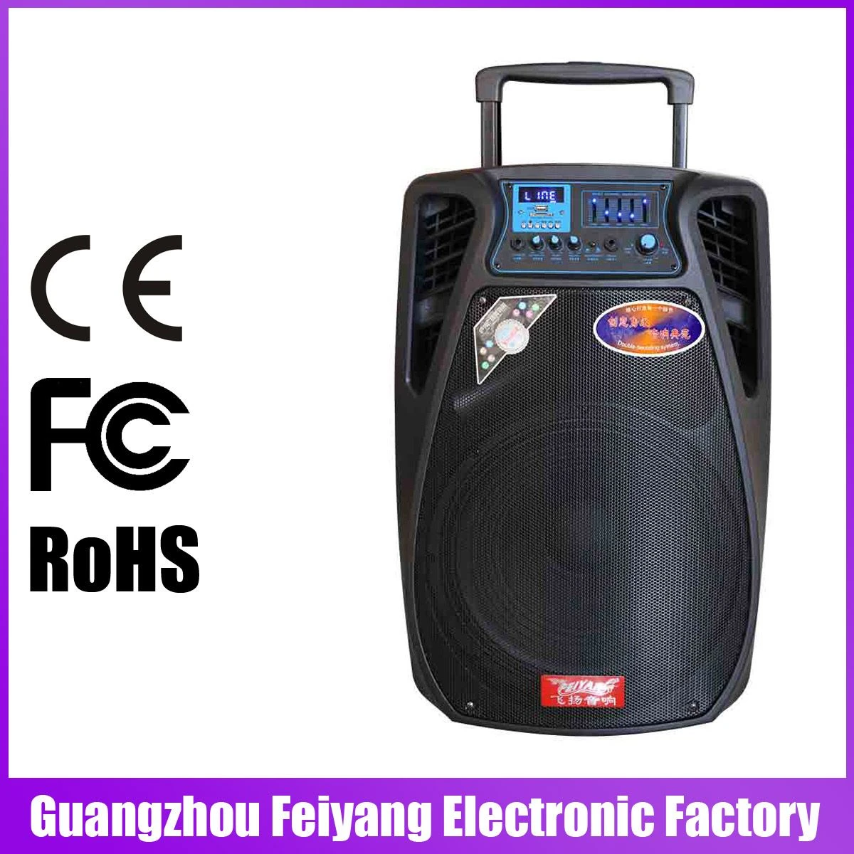 Feiyang/Temeisheng High End Rechargeable Portable Speaker with Trolley—SL12-01