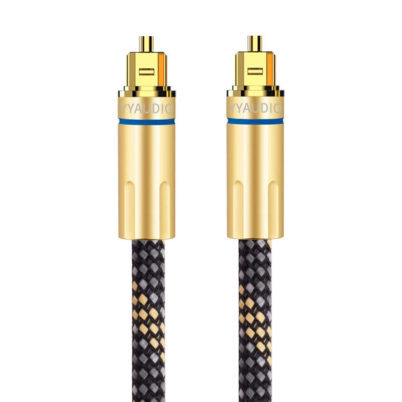 Fiber Optic Audio Cable for TV Projector Equipment SPDIF Digital Power Amplifier