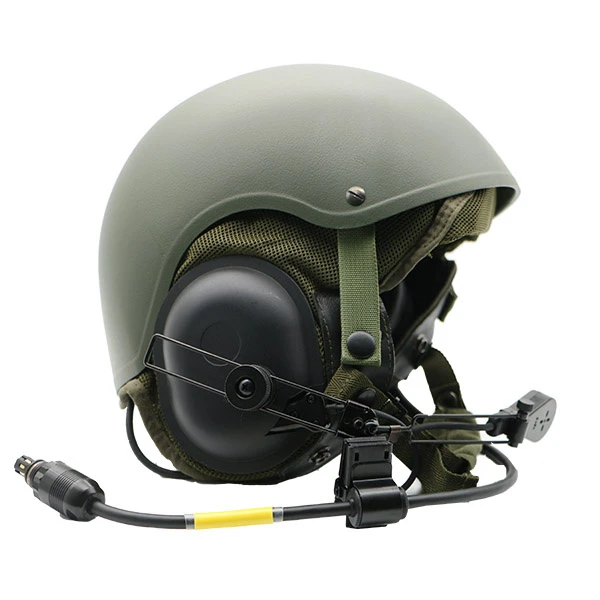 Fiberglass Helmet Dh-132 Combat Tanks Headset