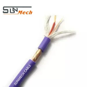 Flex Stereo Mono RCA Bulk Mic Wire Low Noise Audio Microphone Cable