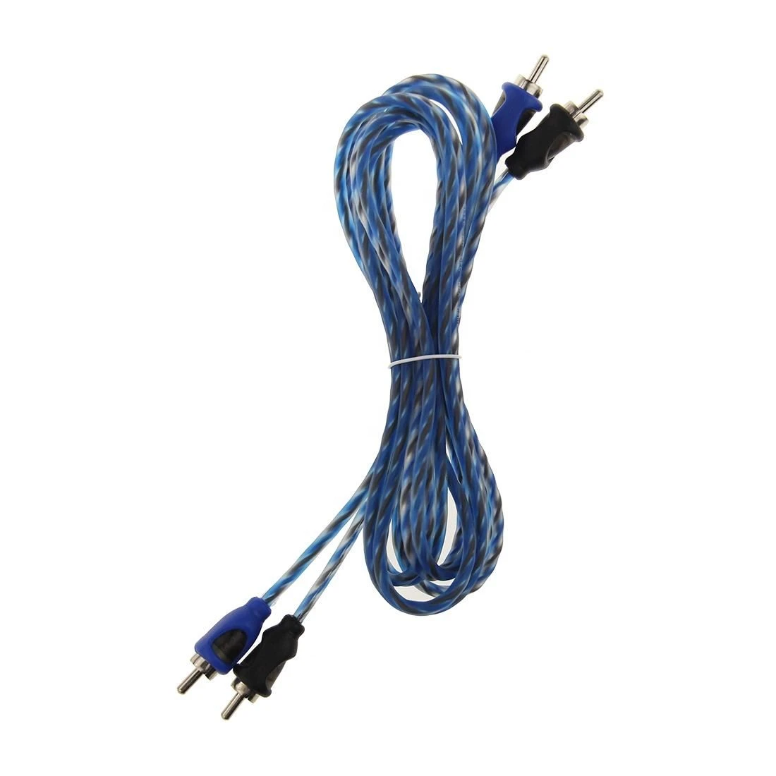 Flexbile 5m Car Audio RCA Cable Twisted Audio Cable
