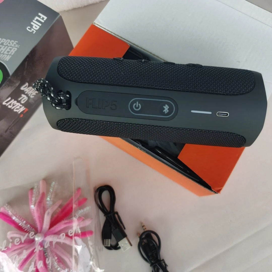 Flip 5/6/7 Bluetooth Speaker with Stable Connection Deep Bass Waterproof