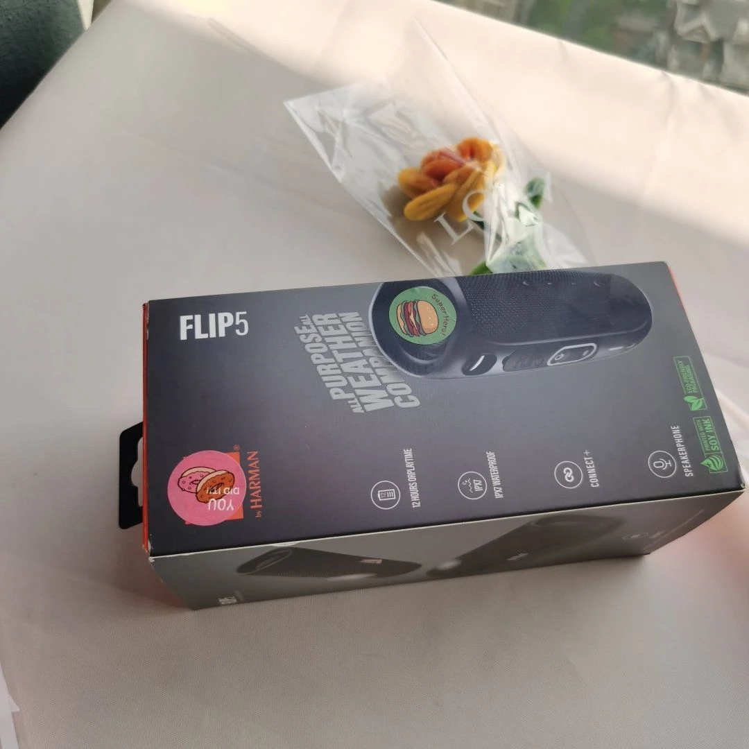 Flip 5/6/7 Stereo Bluetooth Speaker Waterproof Outdoor Loudspeaker with RGB Light