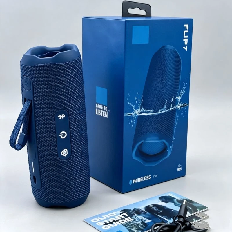 Flip7 Travel Portable Wireless Bluetooth Speaker IP67 Waterproof Bass Sound Speaker with Logo Wholesale Factory Supply