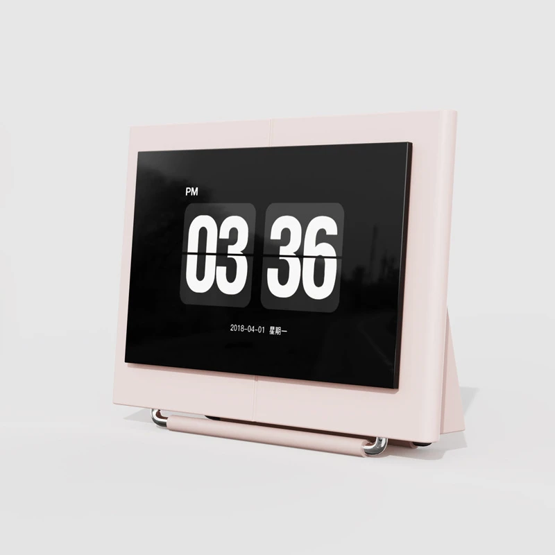 Floating Lyrics Display Bluetooth Speaker with 7 Inch HD Screen and Photo Frame for Home Gift