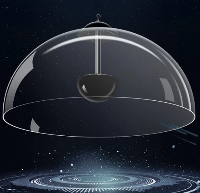 Focuses Sound Dome Directional Audio Parabolic Speaker System with Infrared Sensor for Museums
