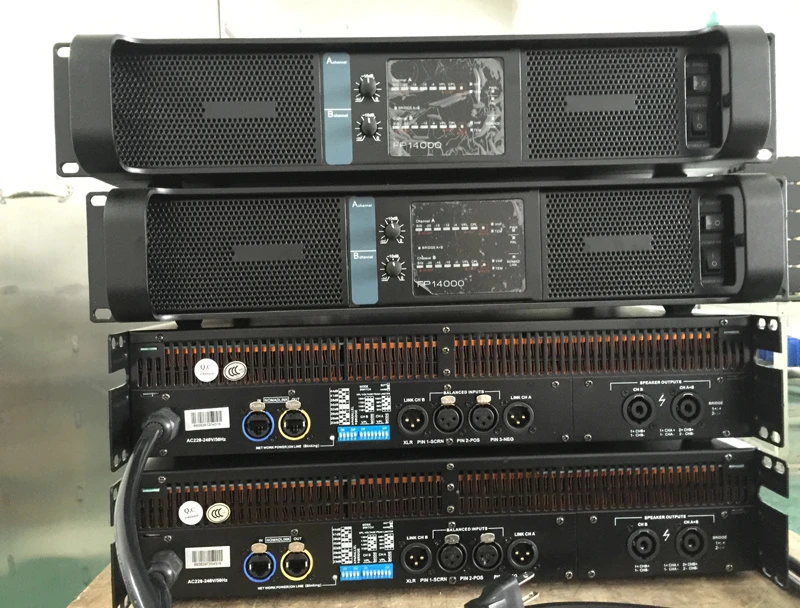 Fp14000 2CH*7000W 2ohm Rack Mounted Subwoofer Amplifier Class Td Amplifier