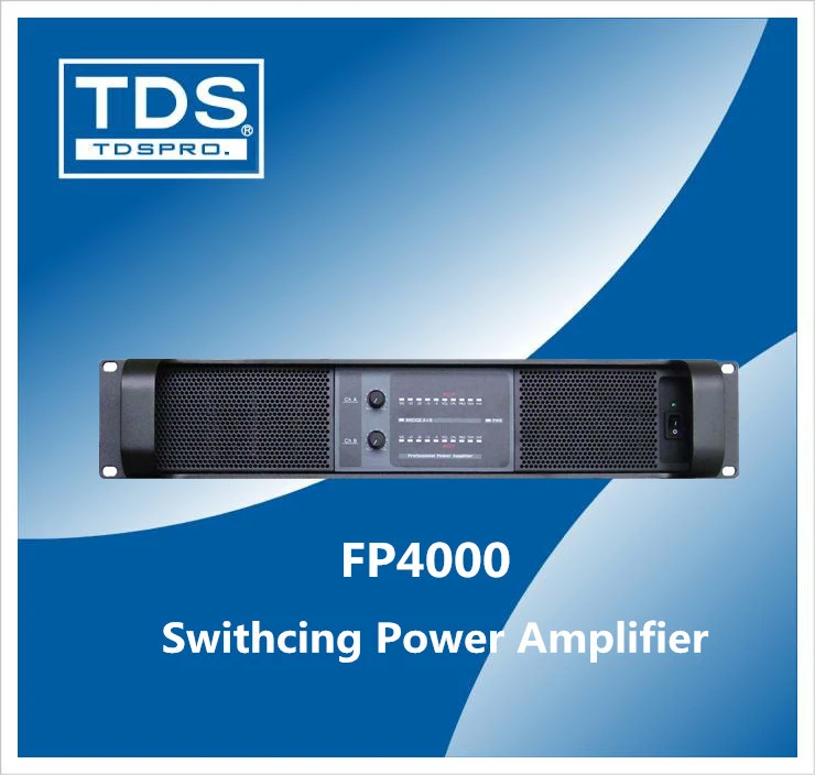 Fp4000 2 CH 2u Switch Modul Power Amplifier for Professional Speaker