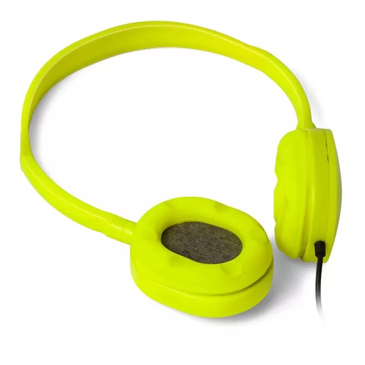 Free Samples Comfort Earbuds Headphone Black Disposable Earbud Headphones for School Airplane Hospital Students Kids and Adults
