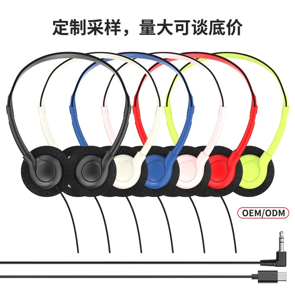 Free Shipping Items Good Price Wired Earphones Headphones Call Center Headset