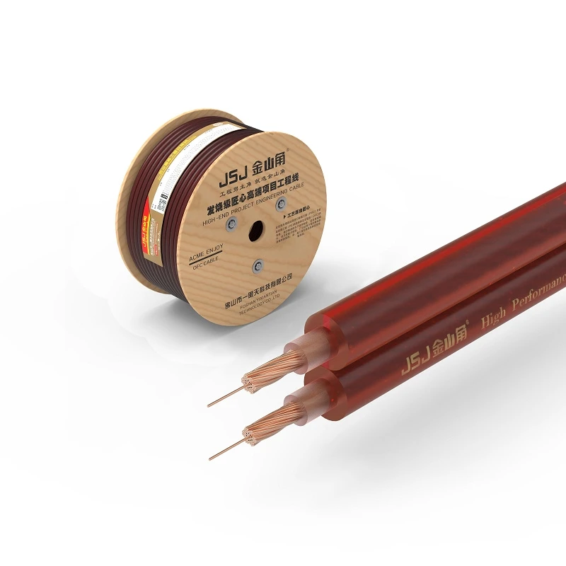 Frost-Resistant Dual-Row Speaker Cable Audio Frost-Resistant PVC Withstand -30º C