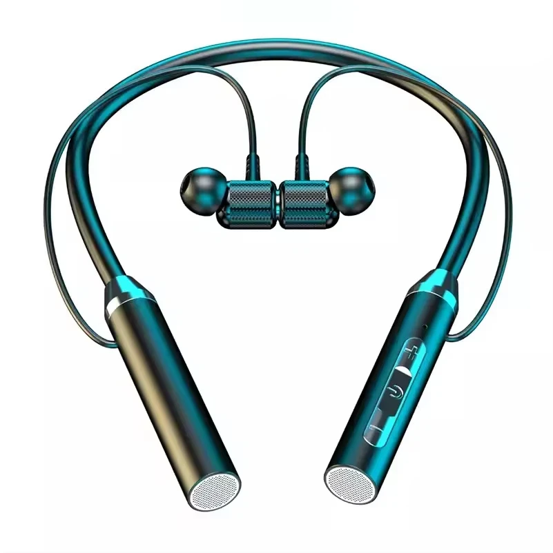 G01 Wireless Neckband Headphone Electronics Sport Earphone Neckband Magnetic Bass Headset Handsfree Earbuds with Mic