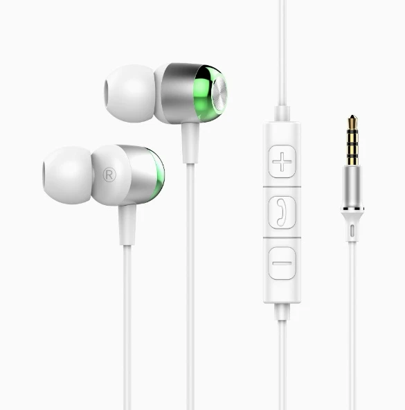 G32 Multimedia Stereo in-Ear Wired Earbuds Built-in Microphone 1.2m TPE Cable Headphone