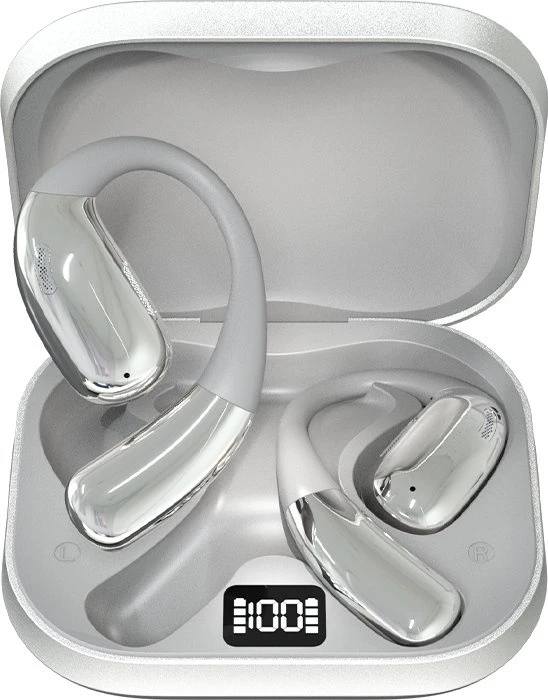 Gaming Earbuds Compact Portable Microphone Wireless Headphone Clip-on Open-Ear Bluetooth Earphone Headset