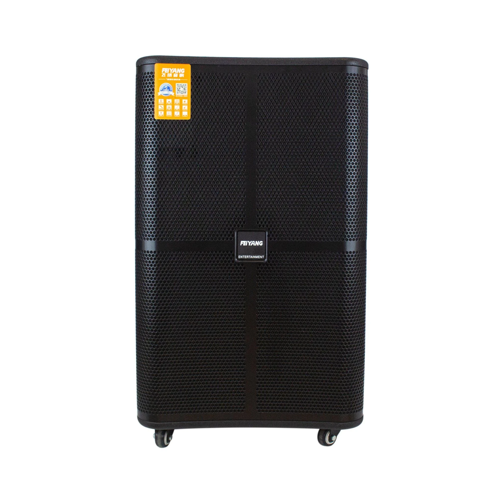 Gd12-15 120W Lead Acid Battery 12V 30ah Temeisheng Karaoke 15 Inch DJ Active PA Powered Portable Trolley Rechargeable Speaker