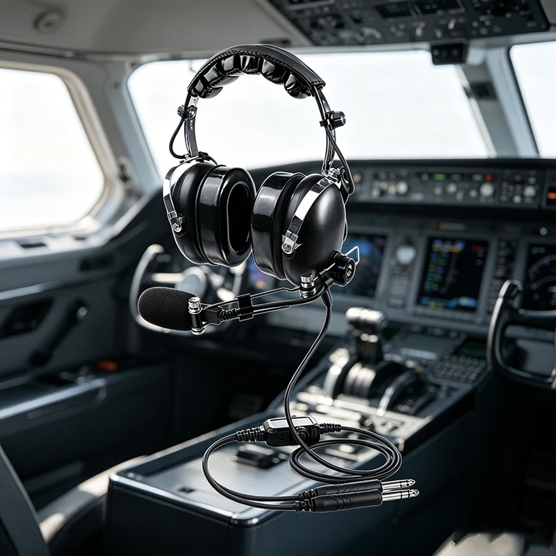 General Aircraft Pnr Noise Canceling Microphon Headphone for Polite Aviation Headset