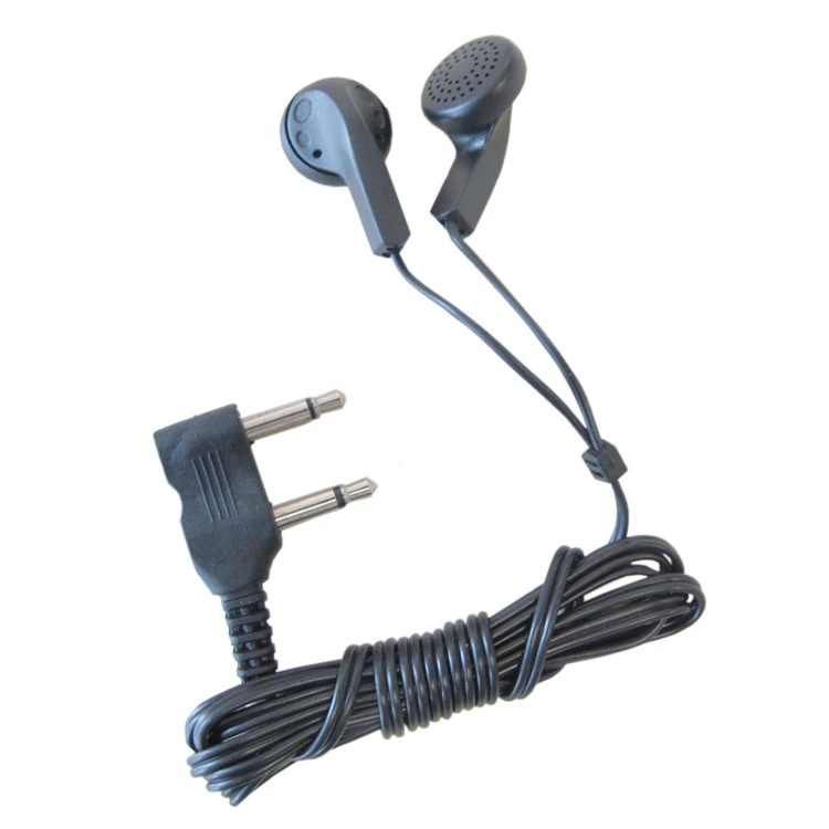 Give Away 3.5mm Dual Pin Aviation Airline Earphone Disposable Headsets Free Sample