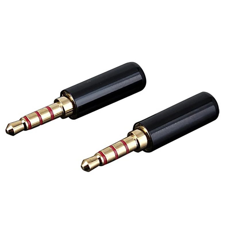 Gold-Plated 3.5mm Stereo Audio Plug Connector