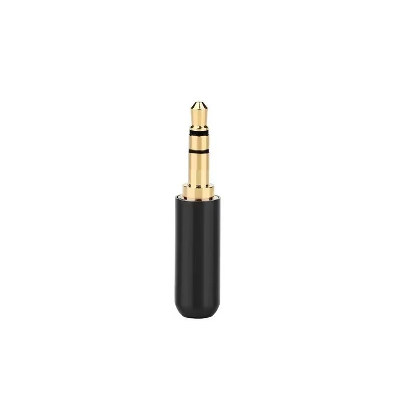 Gold-plated Pure Copper 3.5mm Audio TRS Jack Audio-Video Cables Connector 4.2mm