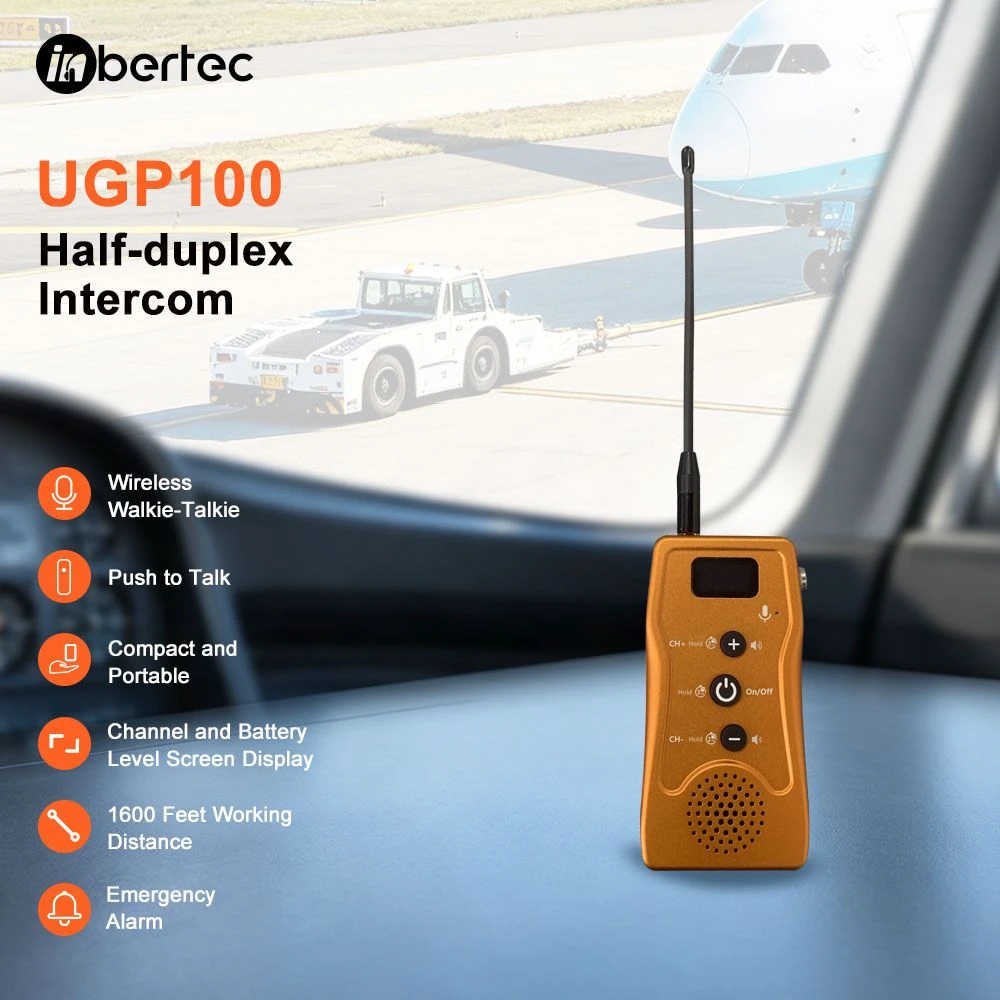 Good Intercom Ugp100 with Ptt Button Inbertec