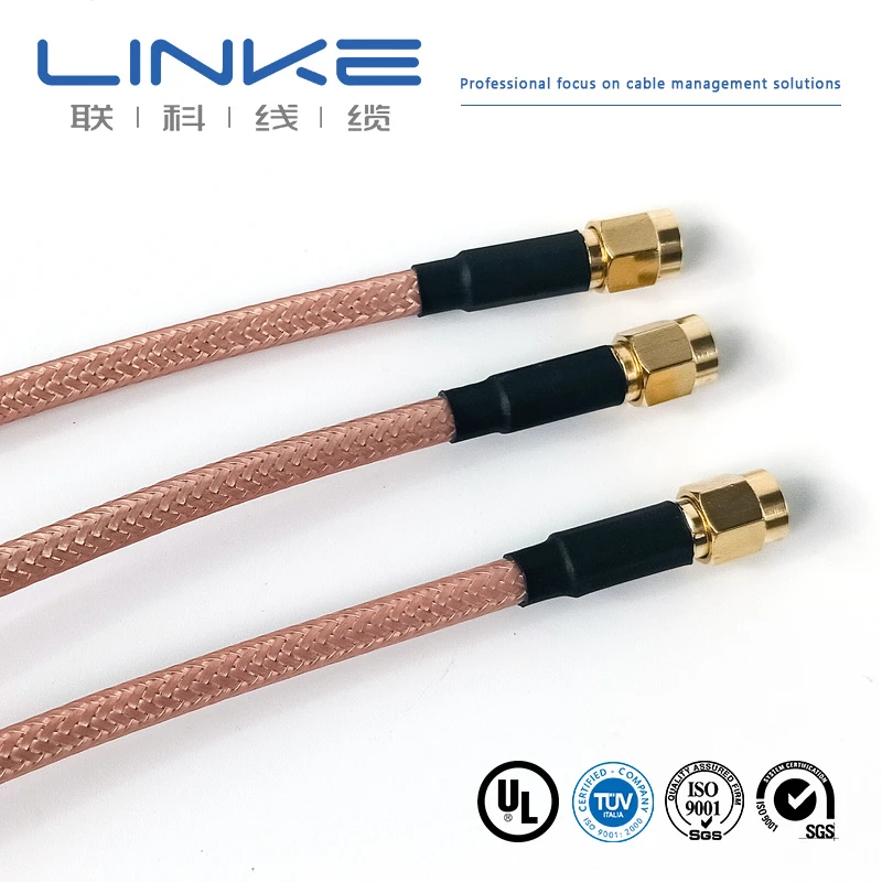 Good Price Round Braided Woven Fabric Twisted Music Cable Electric Guitar Cable 6.35mm Instrument Cable