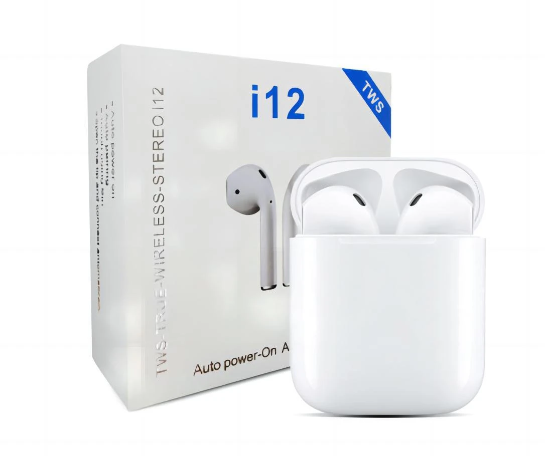 Good Quality Wireless Bluetooth Earphone Factory I12 Stereo Bluetooth Earbuds Small Earphone
