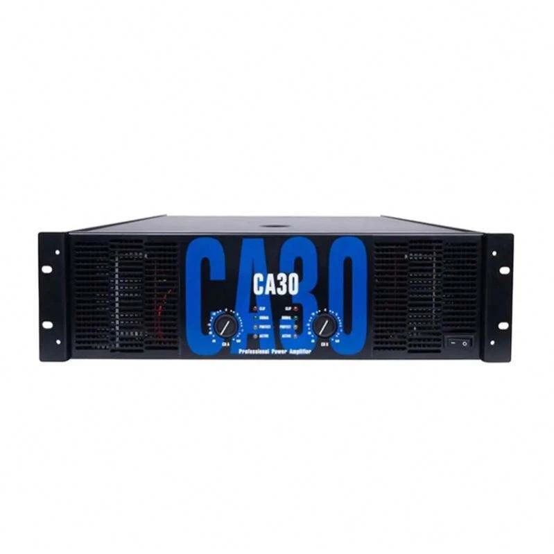 Good Selling Ca302 Channels Professional Power Stage Performance Audio Power Amplifier