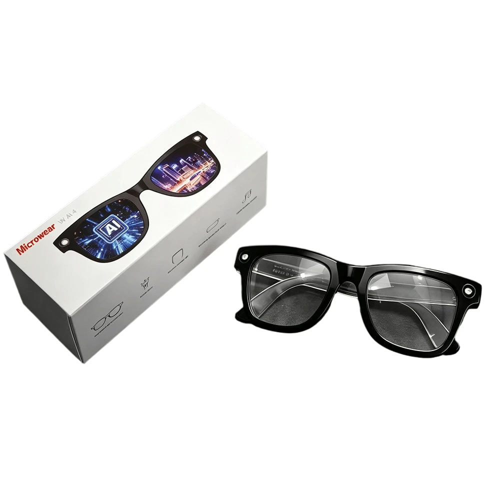 Gpt4 Translate Recording Eyewear with Flashlight & Voice Control