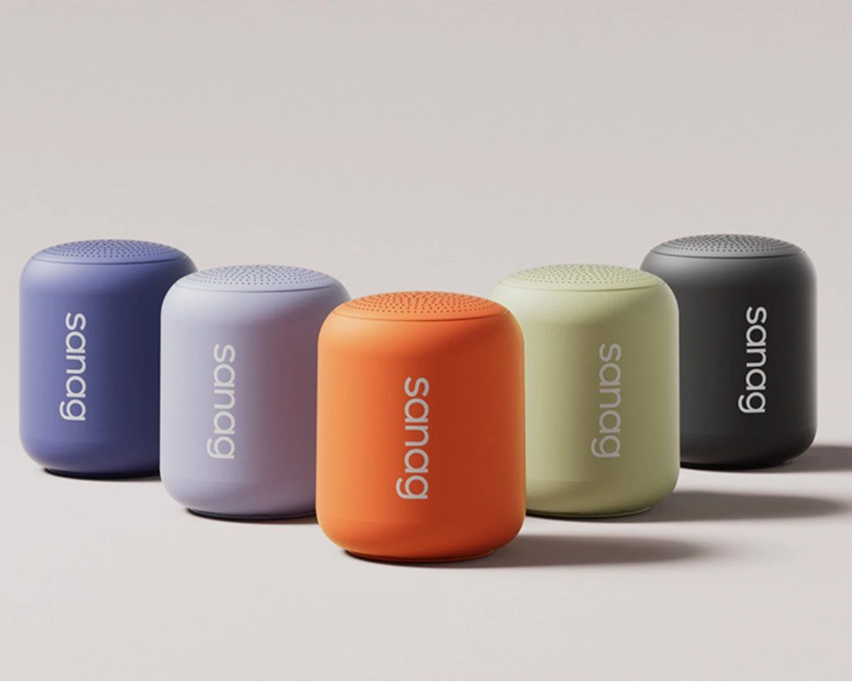 Gradient Color 3D Sound Music Player Mini Outdoor Portable Waterproof Wireless Speakers