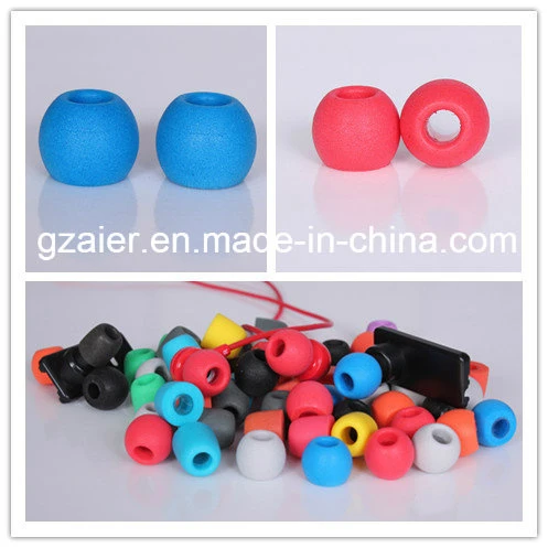 Guangzhou Manufacturer L M S Size PU Foam Memory Earbud Tips