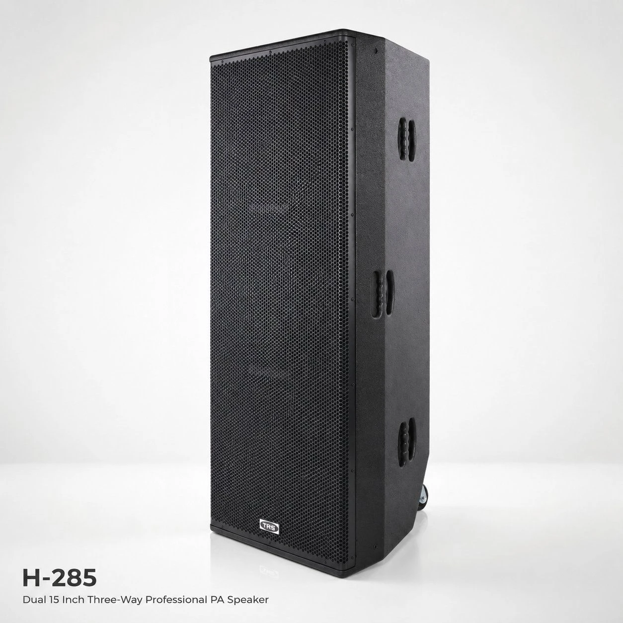 H-285 Dual 15 Inch 1300W Three Way Long Throw Professional PA Speaker