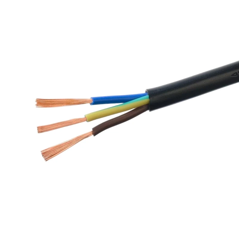 H05VV-F Oxygen-Free Copper PVC Insulated Sheath Flexible Cable for Audio Video System Wiring