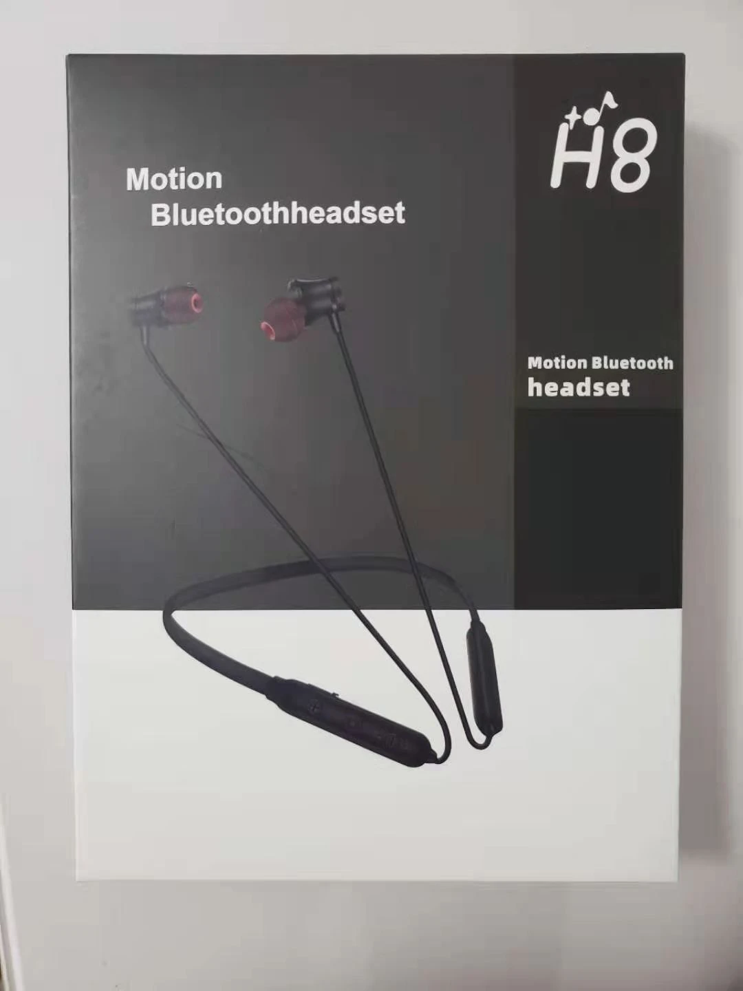 H8 Wireless Earphone Sport Stereo Sound Bluetooth Neckband Headphone