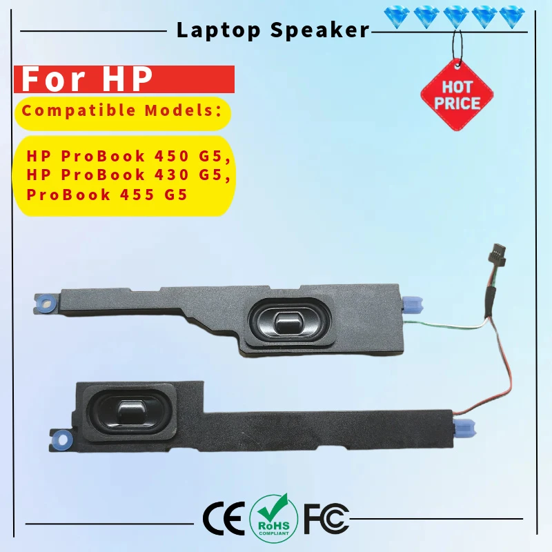 HP Probook 430, 450, 455 G5 Speakers L00838-001