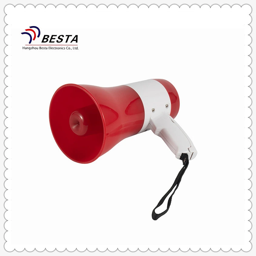 Handheld Powerful Bluetooth Portable Megaphone with Microphone Siren Loudhailer