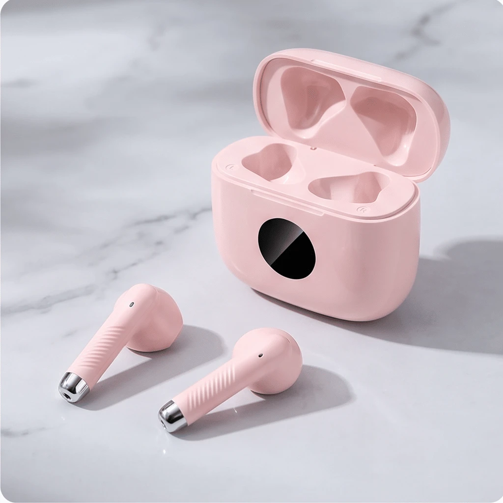 Hands Free Call Tws in Ear Wireless Headphones Noise Canceling Tws Wireless Earbuds in Ear HiFi Stereo Cheap Anc Tws Bluetooth Wireless Earbuds