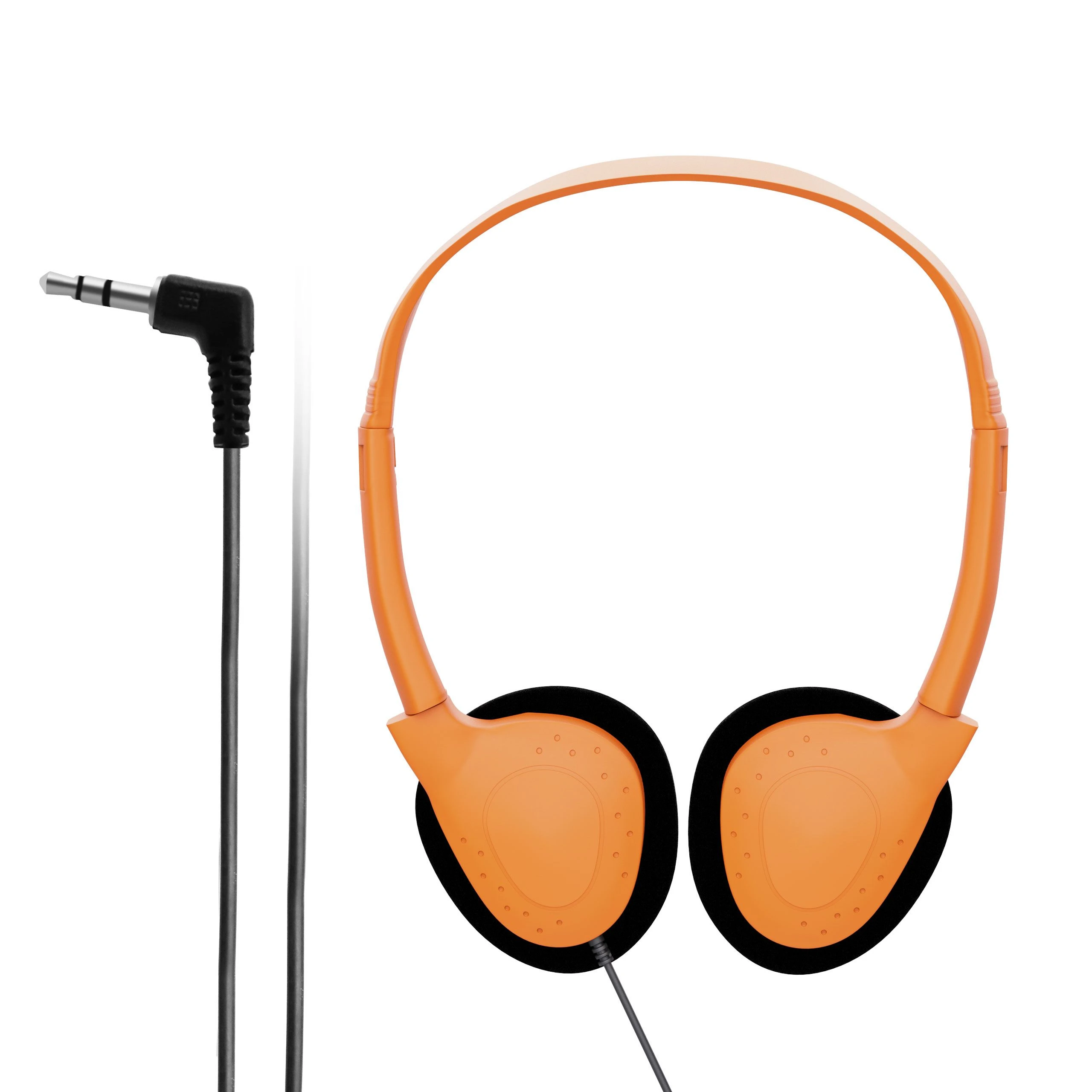 Head Mounted Wired Earphones Wired Headset with Cheap Price 3.5 Jack