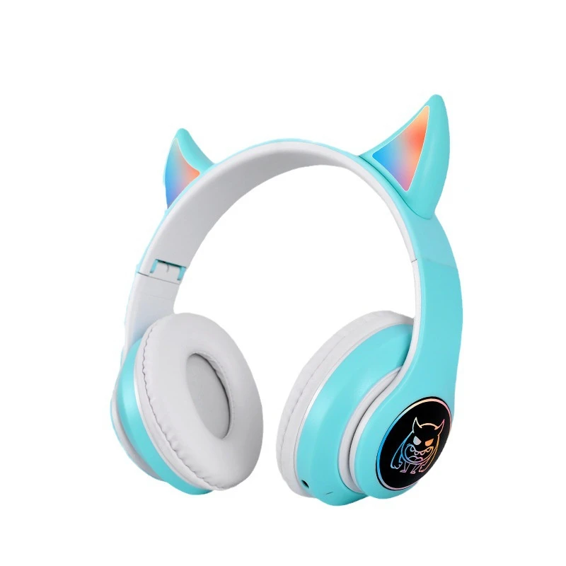 Headband Headphones Comfortable Magic Horn Bluetooth Earphones Foldable Card Insertion Sports Call Bass
