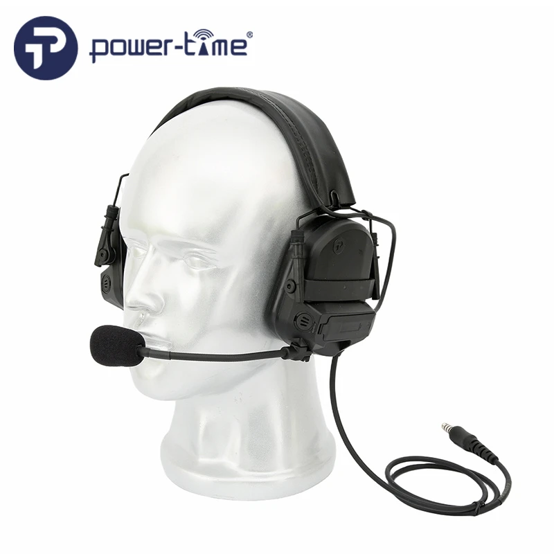 Headband Style AA Battery Noise Canceling Headphone with Situation Awareness