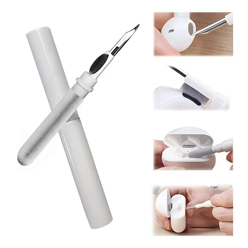 Headphone Cleaning Pen Brush Earbuds Cleaning Kit Bluetooth-Compatible Earphones Case Cleaner Tools