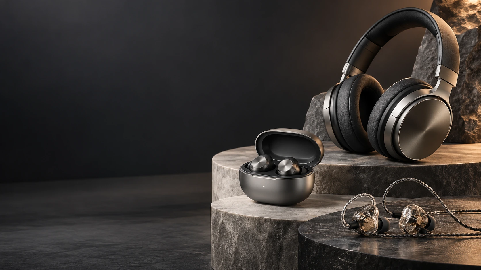 Headphones and earphones