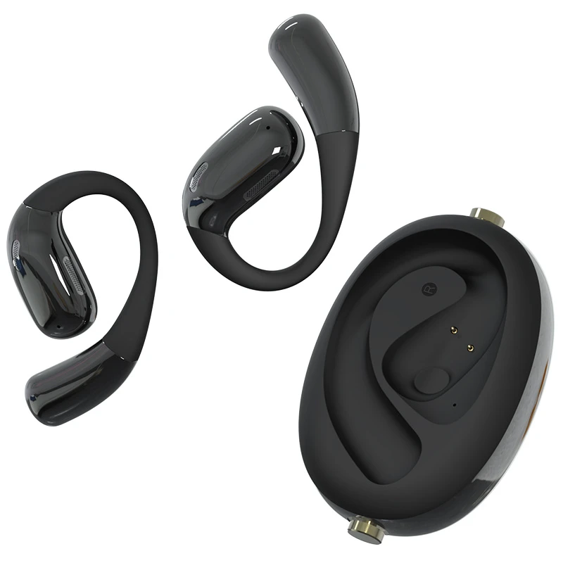 Headphone Microphone Compact Headset Earphone Cordless Wireless Portable Open-Ear Bluetooth Earbuds