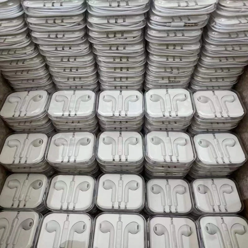 Headphones Phone Wireless Earphone Aple Mobile Phones Wired Control Headphones