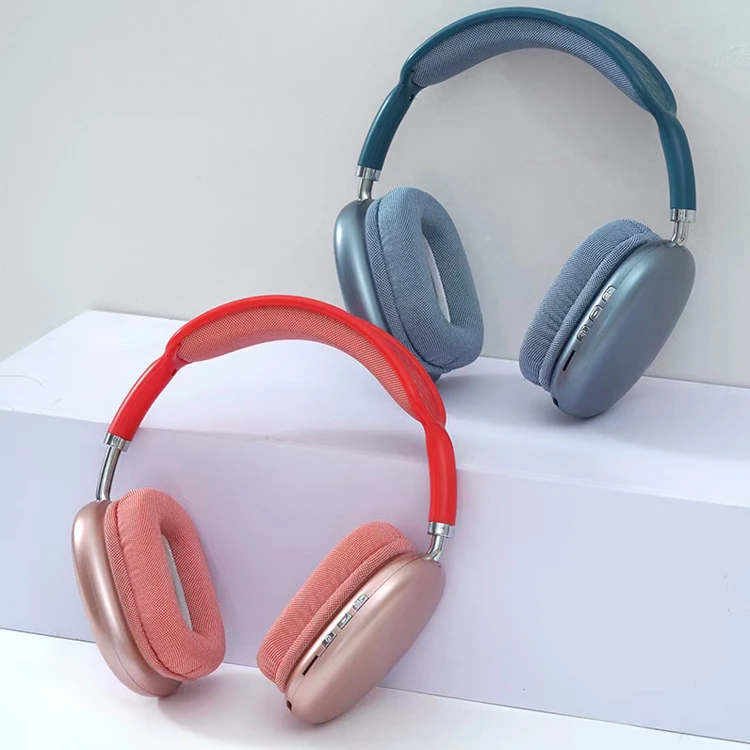 Headphones Wireless Bluetooth P9 Earphone Foldable Headset for Mobile Phone or Computer Audifonos