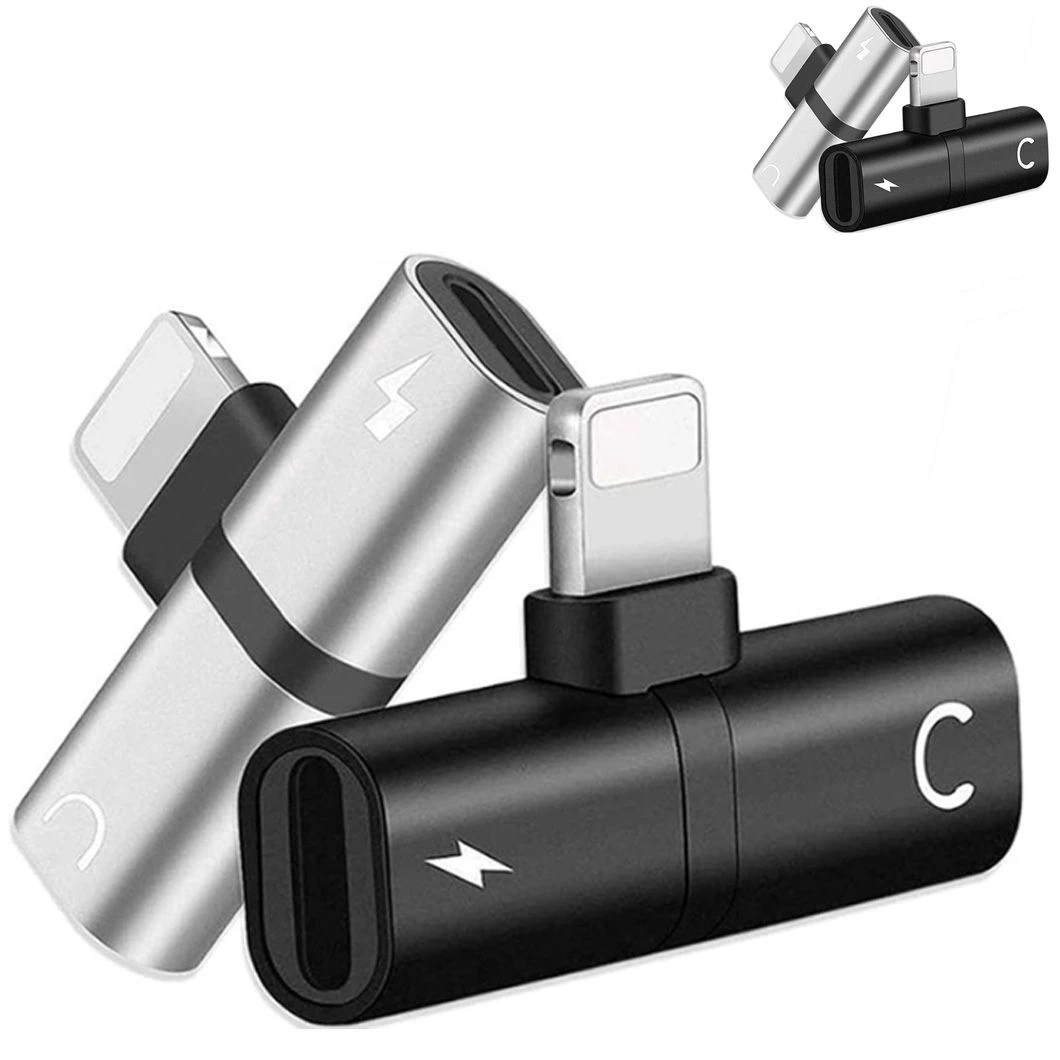 Headset Adapter Jack Headphone Earphone 2 in 1 Audio Adapter